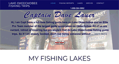 Desktop Screenshot of okeechobeefishingtrips.com